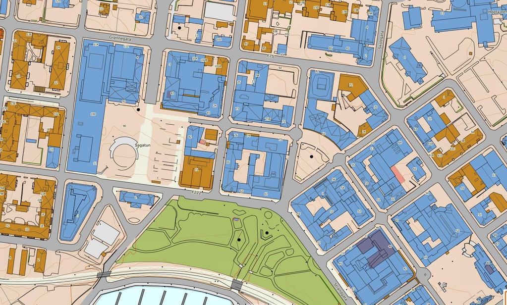 FKB Grunnkart Basisdata Topografiske data «Synlige» objekter Data med høyde (2.