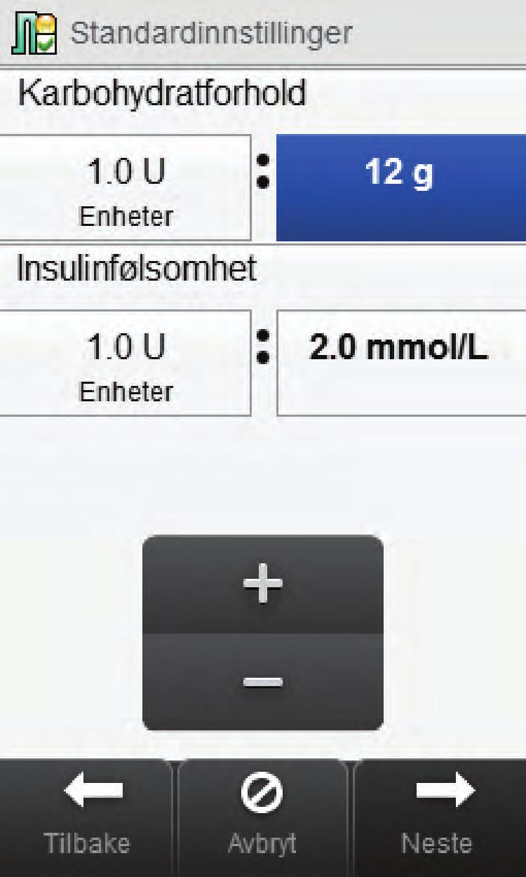 Still inn starttid og sluttid for første tidsperiode. Velg Neste.