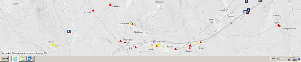 Opparbeiding av infrastruktur og virksomheten under bruk av standplass anses å ha små effekter på vannmiljø. Uønskede hendelser og akuttutslipp av drivstoff vil bli vurdert i.fm.