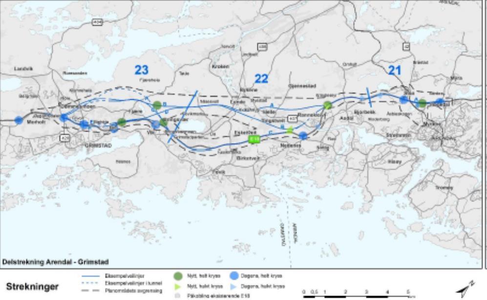 1. BAKGRUNN Som en del av grunnlaget for utarbeidelse av planprogrammet for en kommunedelplan er det utført orienterende grunnundersøkelser og foreløpige geotekniske vurderinger av det avgrensede