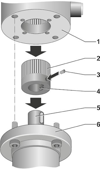 2 Montering av part-turn aktuator på ventil 2 Montering av part-turn aktuator på ventil 2 Montering av part-turn aktuator på ventil Monteringen av aktuatoren på ventilen kan skje enten via en