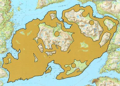 5. RESULTATER: INNGREP I TROMS 5.1 Distriktet Grovfjord som mal for inngrepskartleggingen.