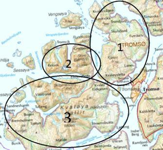 grenser og deler distriktet i tre deler, se figur 36.