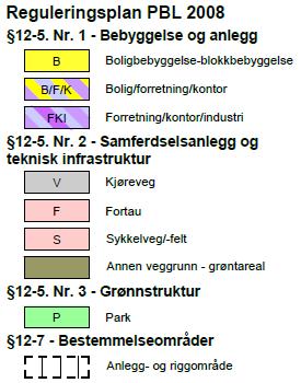 2.3 Standard Normalprofiler i planforslaget er som følger: Figur: Normalprofil ved