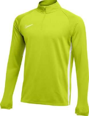 NEW NIKE ACADEMY19 DRILL LS TOP AJ9094 $50.00 OFFER DATE: 01/01/19 END DATE: 12/31/20 365 keep me warm LS Dri-FIT knit performance top. 1/4 zip including zip garage neckline construction.