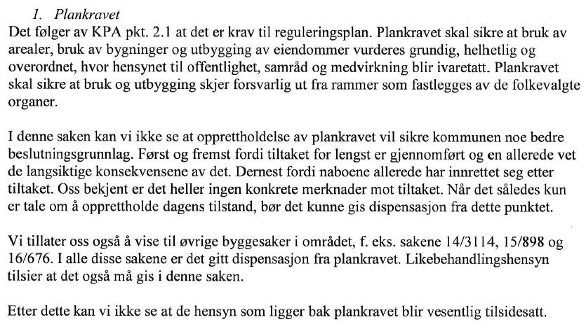 -2023 pkt. 3.1.2, føremålet bruk og vern av sjø og vassdrag, jf.