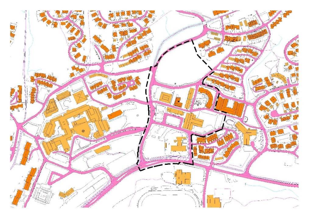 Som en følge av dette overlapper området det meldes oppstart på med flere vedtatte reguleringsplaner. Det kan bli aktuelt å oppheve deler av disse planene som en del av det kommende planarbeidet.