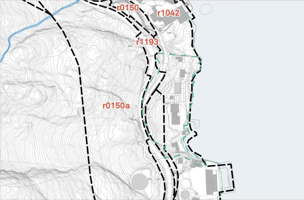 12 AV 24 Heggdalen Tiltakene for den delen av Fjordlaboratoriet som er etablert i Heggdalen vil kreve en endring av gjeldende regulering, alternativt dispensasjon i byggesak for å kunne gjennomføres.