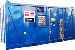 Kompressorer Vi har store luftkompressorer tilgjengelig både som 8 bar lavtrykk og 25 bar høytrykk godkjent for offshore bruk.