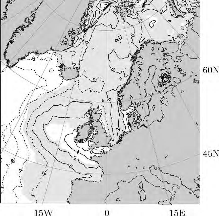 Bølger Utenfor Karmøy: 3 % økning av bølgehøyder fram til 2100