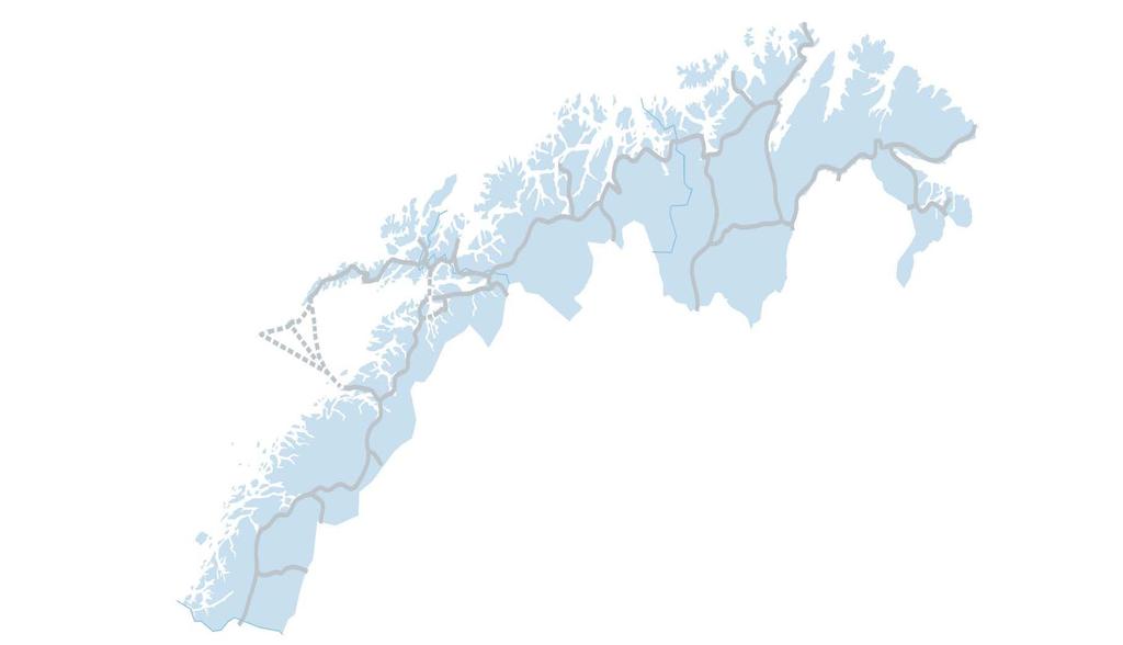 Byutvikling i nord Igangsatte bypakker Planlagt bypakke/bymiljøavtale Småby nord Harstad Sortland Leknes Svolvær Tromsø Finnsnes Narvik?