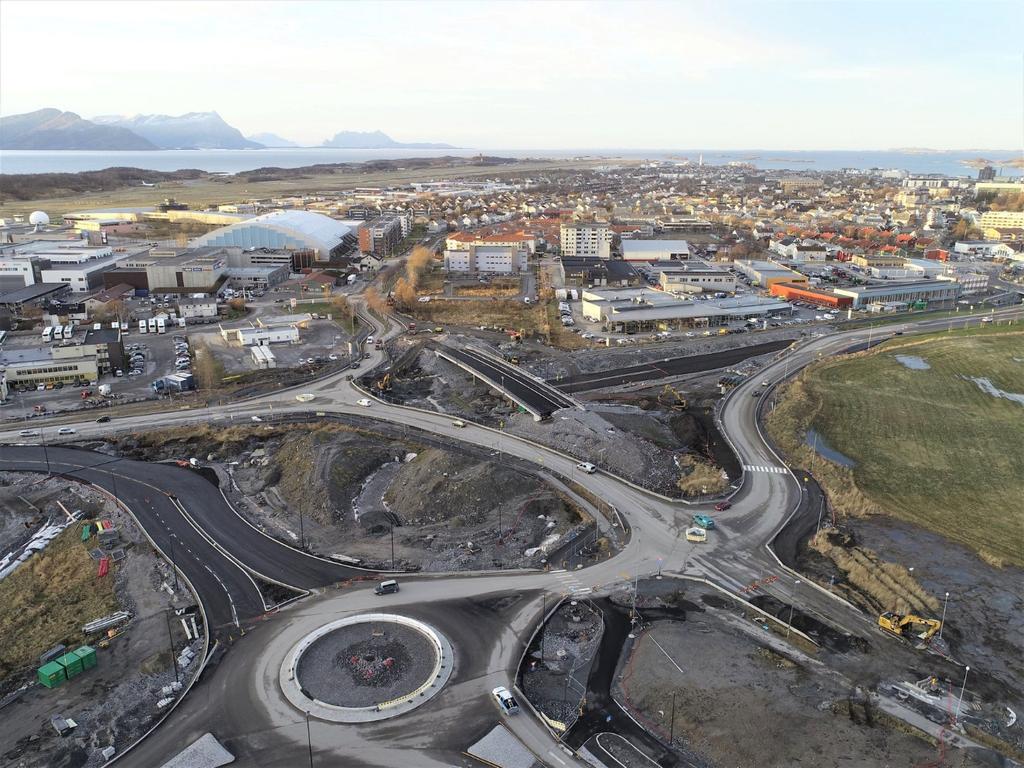 Igangsatte bypakker: Bypakke Bodø Bodøtunnelen på 5,4 km åpner