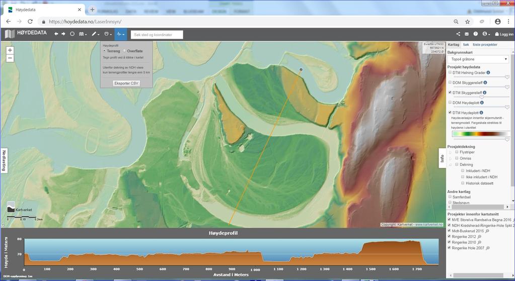 LAMYRA-HYDROGEOLOGISK KONSEKVENSVURDERING AV MASSETAK 9 Figur 7.