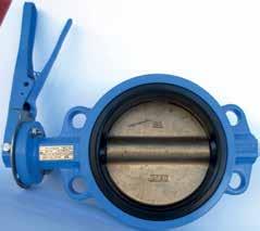 DREIESPJELDVENTIL WAFER / BUTTERFLY VALVE WAFER SIP - 13W ANBEFALTE BRUKSOMRÅDER: Standard ventil for bruk til vann, sjøvann, olje. Min. 18% strekkfasthet. Maks temp. 80 C.