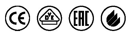 G = med gul/grønn jordleder X = uten jordleder Ytterkappe Gummiblanding, type 5GM3 VDE 0207, del 21 Bøyeradius 7,5 x kabeldiameter Bøyeradius ved trinsebruk: 7,5 x kabeldiameter Temp.