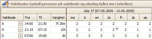 Deretter kan man velge krav for kompetanse, gruppe og