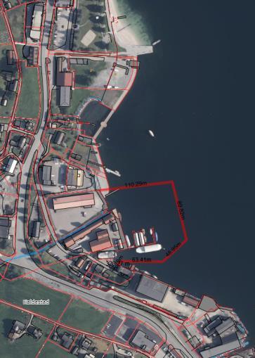 Noverande planstatus i kommunedelplanen er sjøareal for ålmenn fleirbruk. Delar av området er regulert til privat småbåthamn. Området ligg i Norheimsund sentrum.