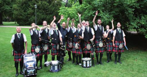 Rossi, Piper Mattia Rossi, Piper - Pier Zuin, Piper - Scarnà, Piper Norma Villa, Drum - Simone Colzani, Drum - Paolo Bosc, Drum L Orobian Pipe Band è una banda di cornamuse e percussioni scozzesi