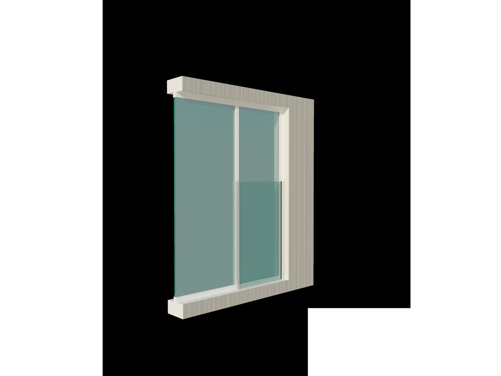 F-Line Nordkapp Ramme profil AL 7x5mm Glass