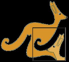 kenguru sidene Hva er det minste eller hva er det største?