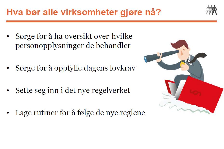 Vårt GDPR-prosjekt Fulgte i stor grad