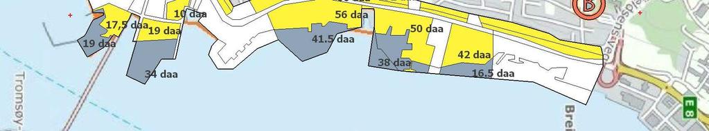 Disse områdene er under planlegging for urban fortetting med høyere utnyttingsgrad og mye større boligtetthet enn gjeldende planer, se vedlegg s.6.