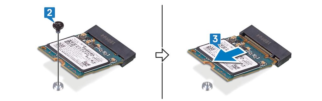 28 Removing the solid-state drive/intel Optane memory