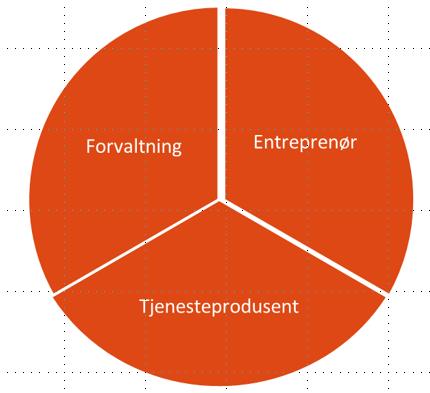 Hvilken rolle bruker dere mest tid på?