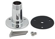 8"-1.1"). Includes bolt for fixation of antennas with 1 14 TPI female ferrule. Material: Stainless steel. E179F/E180F N157F N159F/N170F/N171F: Angle bracket for mast mount.