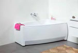659,- 7394118442665 Porsgrund Seven D 1500 - høyre Asymmetrisk badekar Asymmetrisk badekar i akryl, komplett med ramme, frontpanel og endepanel. Mål: 1500x900x625mm (høyre).