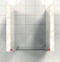 Godt forseglede dusjløsninger hindrer vann i å flyte på badet.