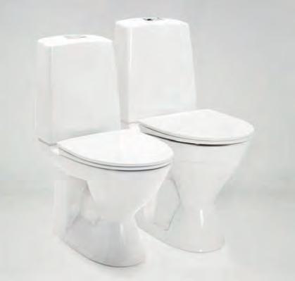 KLOSETTSETER De fleste av våre toalettseter leveres med Slow-Close hengsler, flere modeller også i kombinasjon med Quick Release evt.