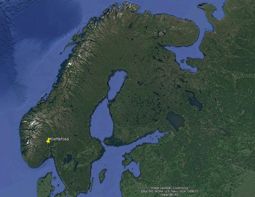 Basisdata Kløftefoss - Uttakets navn og lokalisering Sibelco Nordic AS sin virksomhet i de glasifluviale sandforekomstene i Vikersund-Krøderen området, Buskerud fylke, omfatter 2 sandforekomster, som