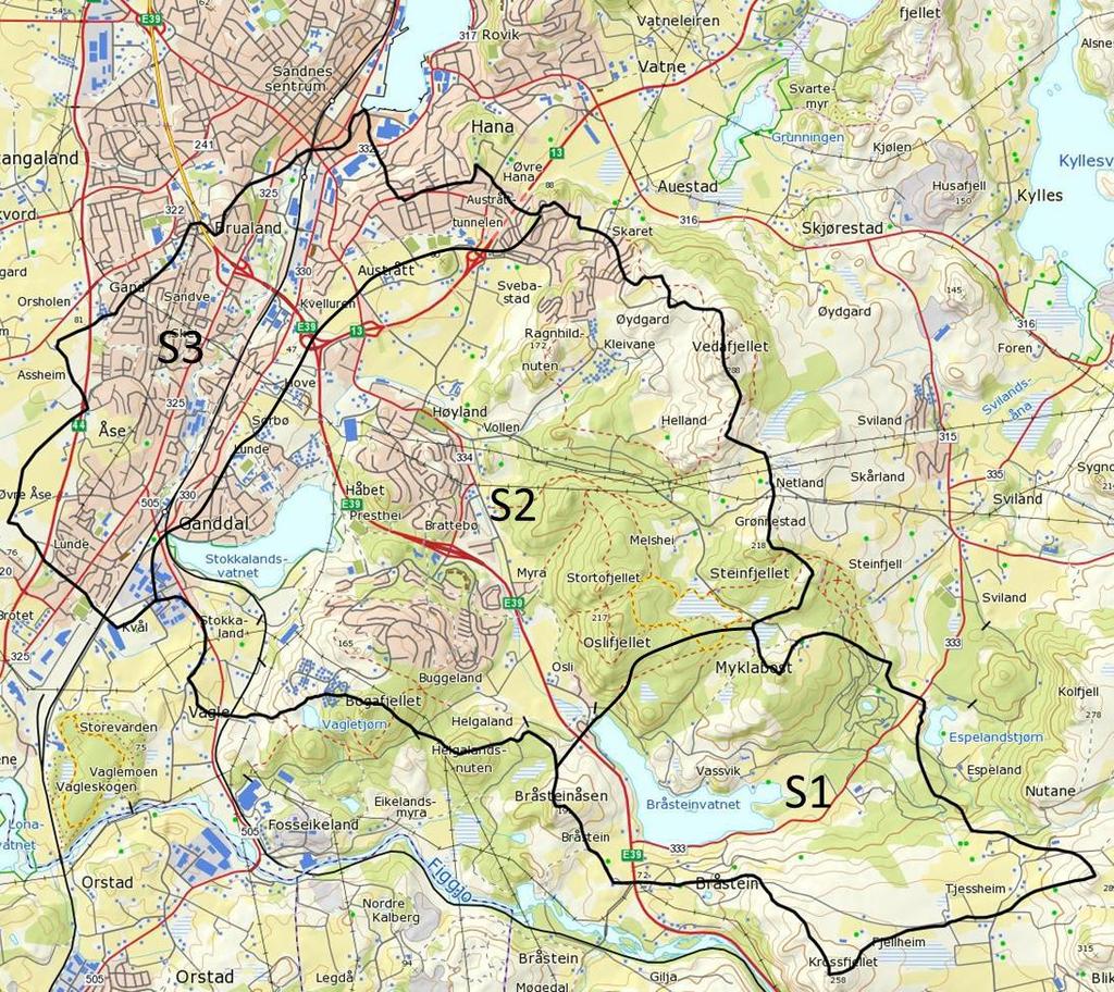 Storånavassdraget Nedbørfelt på 26,4 km2 Vassdraget er ca.