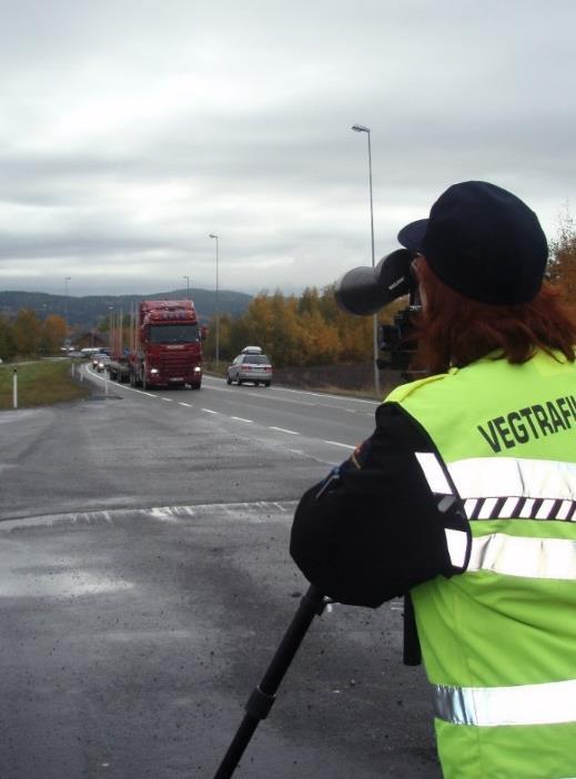 Målretting av kontrollaktivitet, Kontroll med vinterutrustning på tunge kjøretøy skal prioriteres på utsatte strekninger, og ved grenseoverganger fra vintersesongen starter.