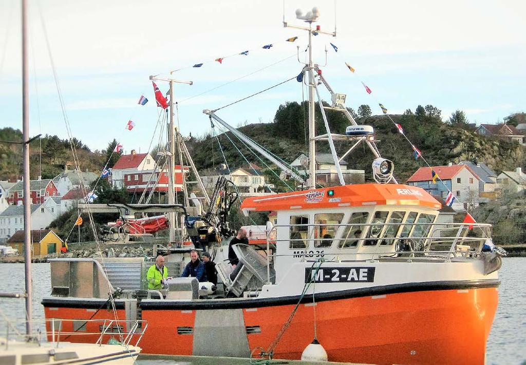 Nå blir det noen måneders sjarkpause for Kristiansund-fabrikken, til de har levert fem andre nybygg til seismikk- og kabelbransjen.