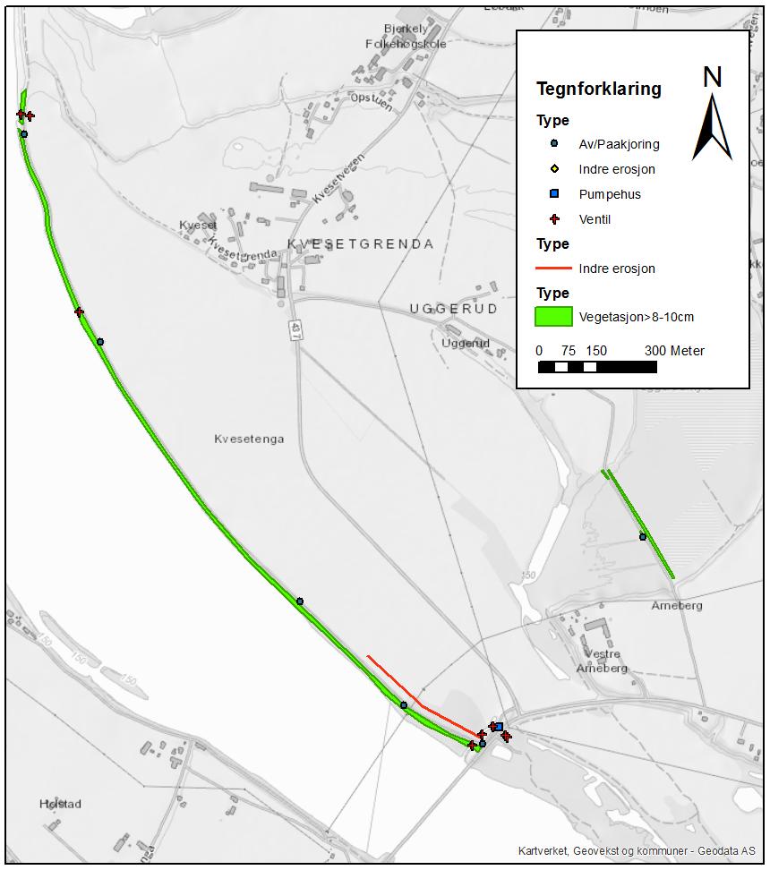 Flisa-Arneberg flomverk (VV 5336,8964) og pumpestasjon (VV 5336,8545), Åsnes kommune Status og vurdering av behovet for oppgradering multiconsult.