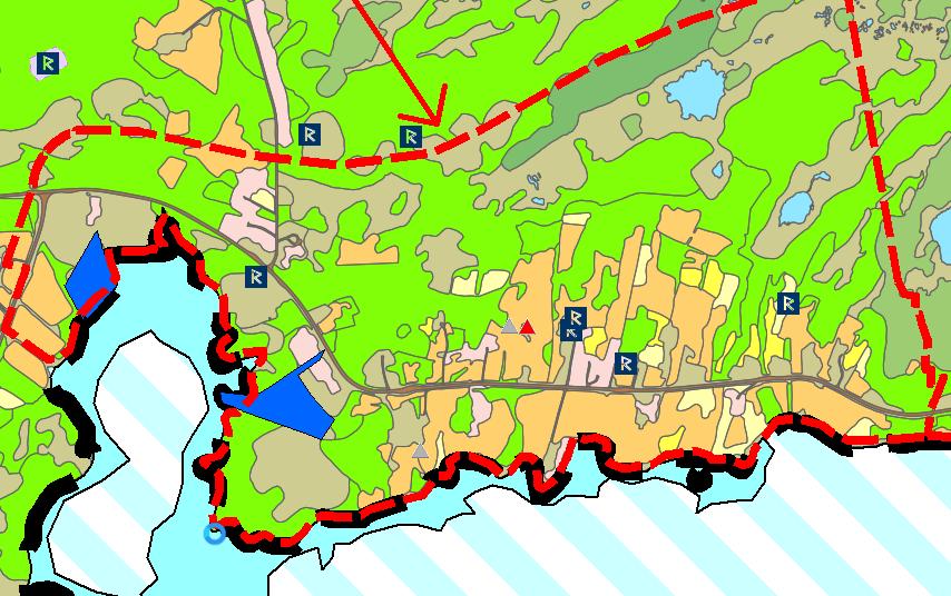 Delområde Laukhella, areal 1,8 km 2 Tema Eksisterende boliger Tomtereserve Demografi Avstand sosial infrastruktur Teknisk infrastruktur Trafikk Friluftsinteresser Naturmangfold -viktige verdier