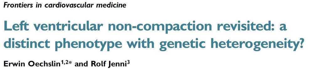 fenotypiske fellestrekk Mindre genotypiske fellestrekk Diagnostikk har skutt fart siste 10 år Ved genetisk testing bør man teste for tilgjengelige mutasjoner både for HCM og DCM IVNC behandling Alle