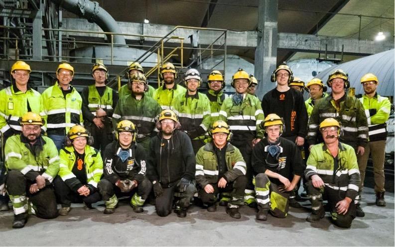 Hva har skjedd siden konkursen i 2015? 2016 2017 2018 2019 Tschudigruppen kjøper gruven og produksjonslinjen fra konkursboet etter SVG.
