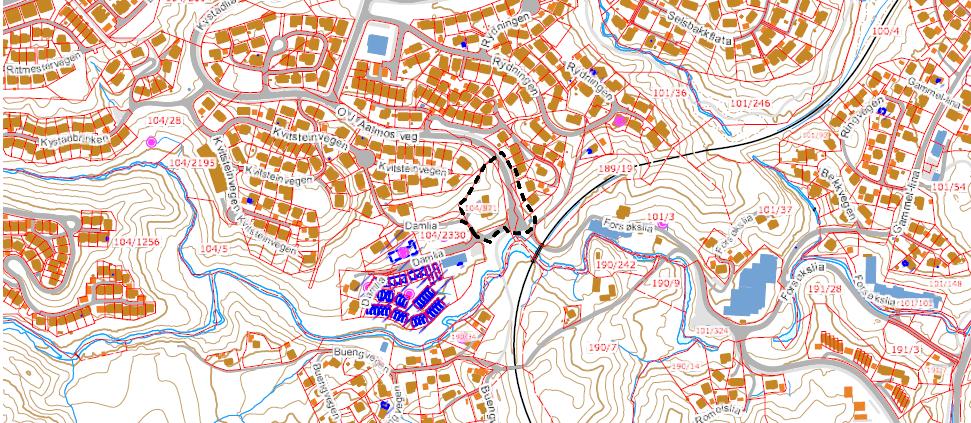 Saksframlegg Detaljregulering av Damlia 3, r20170024, offentlig ettersyn Arkivsaksnr.