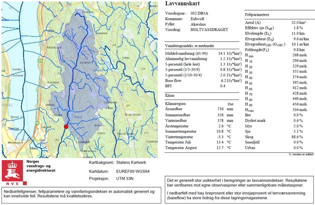 5 Vedlegg til søknaden Vedlegg 1: Oversiktskart med nedbørfelt og vassdragsanlegg Vedlegg 2: Oversikt over grunneiere: Gnr.//Bnr.