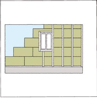 L2 8 L1 5 DIMENSJONERTE VERDIER FOR PAROC XFS 002, FASADESKRUE Feste i trestender eller eksisterende vegg PAROC Klimaplate ZERO PAROC XFS 002 PAROC XFS 002 Dimensjonerte verdier 8 Klimaplate ZERO kan