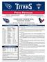 TITANS HOST DIVISION RIVAL HOUSTON TEXANS