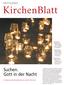 KirchenBlatt. Suchen. Gott in der Nacht