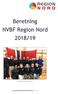 Beretning NVBF Region Nord 2018/19