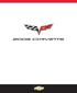 2005 Corvette Initial Ordering Workbook