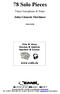 78 Solo Pieces. Tenor Saxophone & Piano. John Glenesk Mortimer EMR Print & Listen Drucken & Anhören Imprimer & Ecouter.