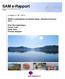 SAM e-rapport Seksjon for Anvendt Miljøforskning Marin Uni Miljø