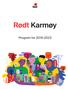 Rødt Karmøy. Program for